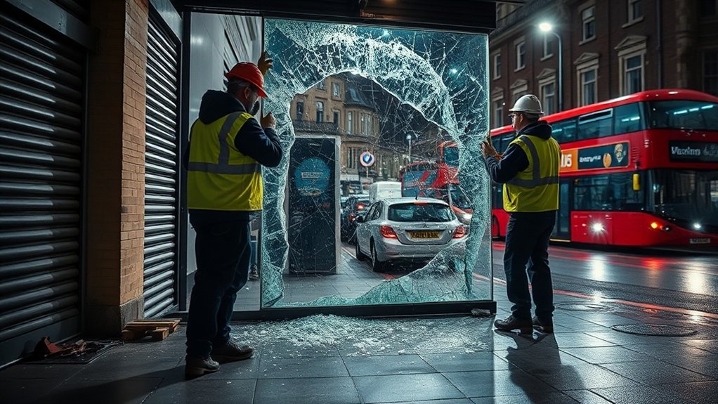 Emergency Shop Front Repair Friern Barnet