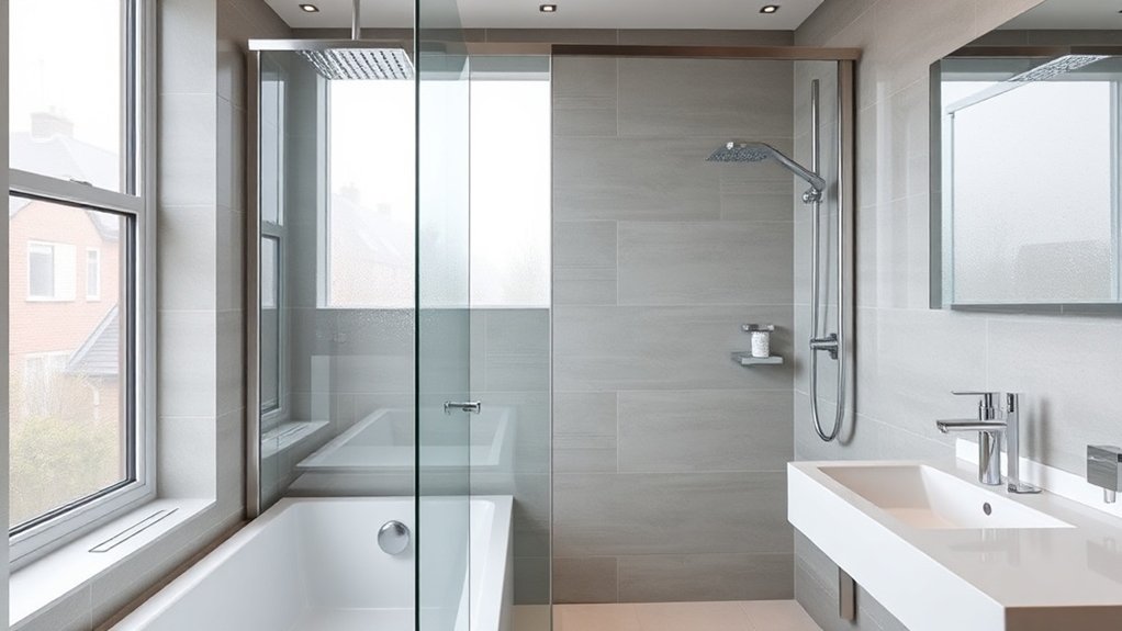 Semi-Frameless Shower Screens Friern Barnet
