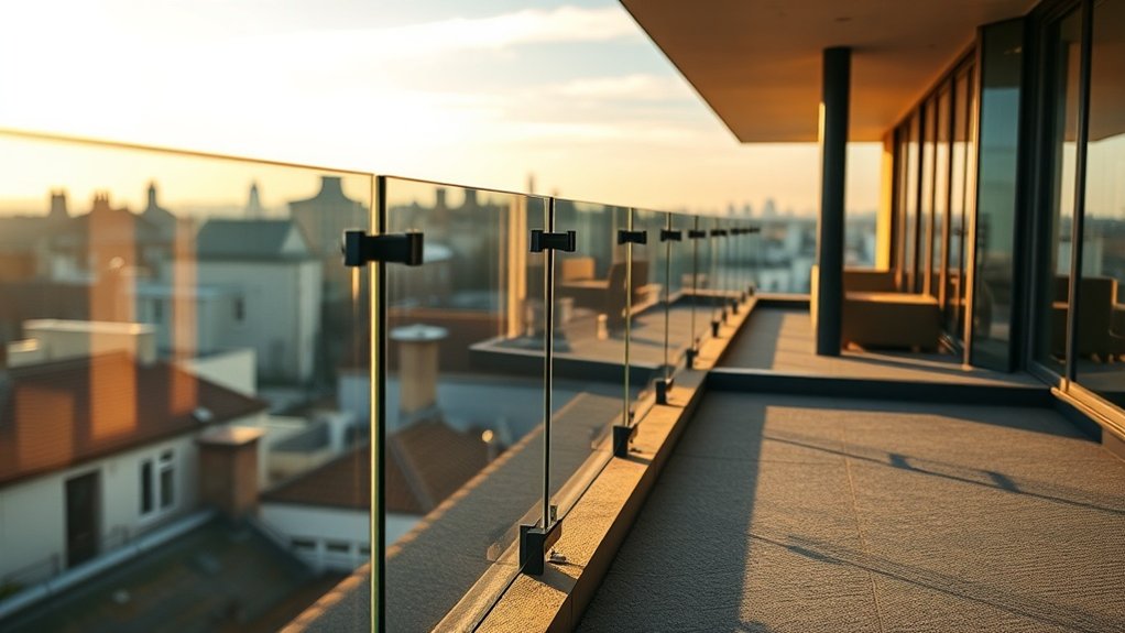 Terrace Glass Balustrades Friern Barnet