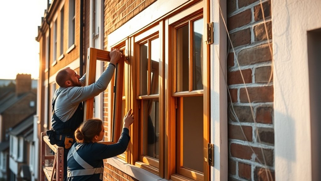 Wooden Window Installation Friern Barnet